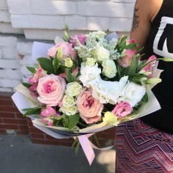 Сборный букет цветов недорого