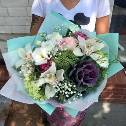 Авторский букет цветов в Самаре